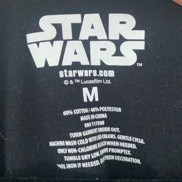 Star Wars Graphic Tee Fight Logo Size Medium - Picture 4 of 7